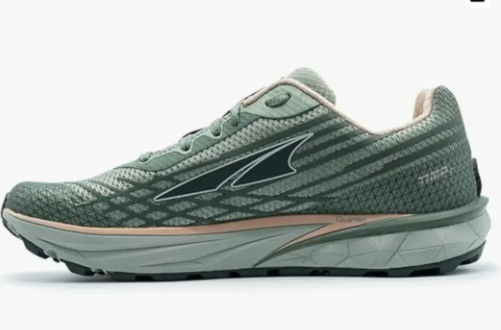 Altra Timp 2 Women's Trail Running Shoes Lily Pad Gray Pink Sz 8.5